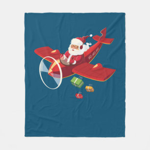 Kerstkerstkerstkerstkerstkerstmis: vliegbrevet fleece deken