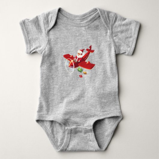 Kerstkerstkerstkerstkerstkerstmis: vliegbrevet romper (Voorkant)