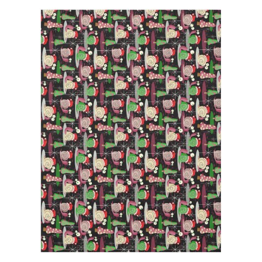 Kerstkerstkerstkerstkerstkerstnagels - MidCentury Tafelkleed (Voorkant)