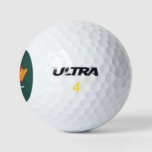 Kerstkerstkerstkerstkerstkersttsmandschild Golfballen (Logo)