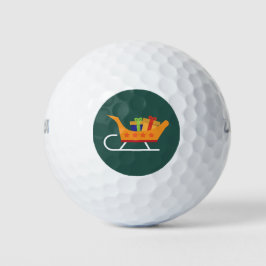 Kerstkerstkerstkerstkerstkersttsmandschild Golfballen