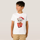 Kerstkerstkerstkerstkerstkeuken met cadeau t-shirt (Voorkant volledig)