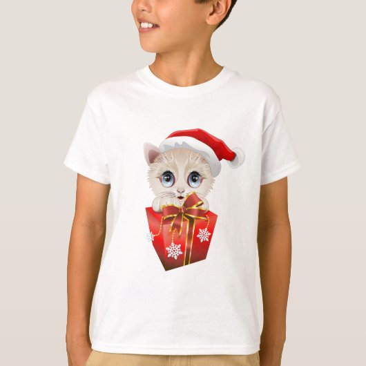 Kerstkerstkerstkerstkerstkeuken met cadeau t-shirt (Voorkant)