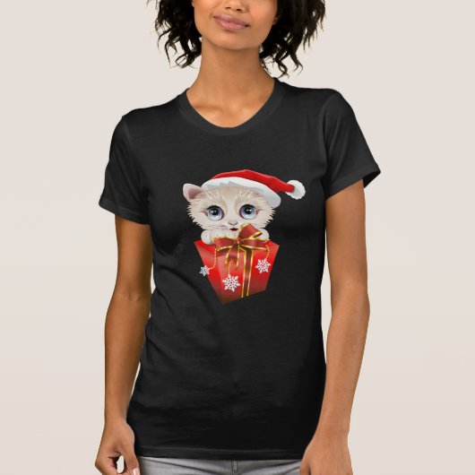 Kerstkerstkerstkerstkerstkeuken met cadeau t-shirt (Voorkant)