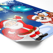 kerstkerstkerstkerstkerstkunst foto afdruk (Hoek)