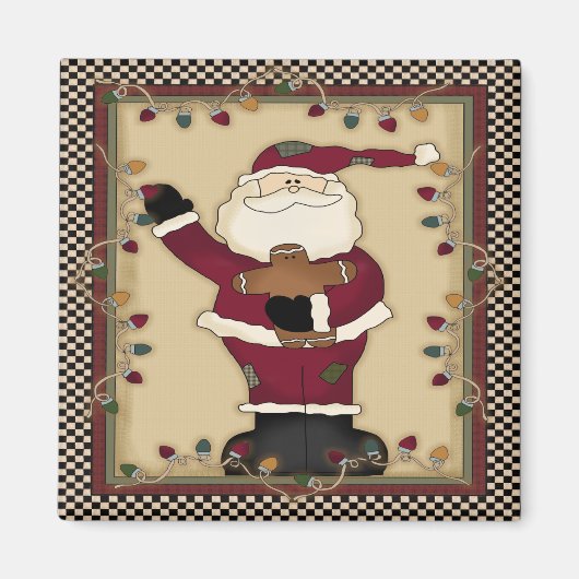 Kerstkerstkerstkerstkerstmagneet Magneet (Voorkant)