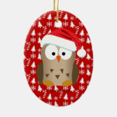 Kerstkerstkerstkerstkerstman - Aangepaste Kinderen Keramisch Ornament (Achterkant)