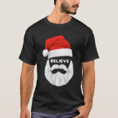 Kerstkerstkerstkerstkerstman Believe T-shirt (Voorkant)
