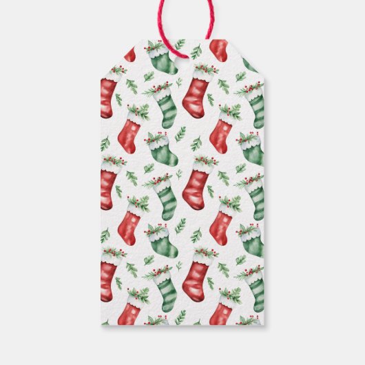 kerstkerstkerstkerstkerstman cadeaulabel (Achterkant)