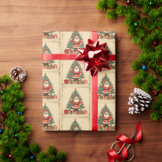kerstkerstkerstkerstkerstman cadeaupapier