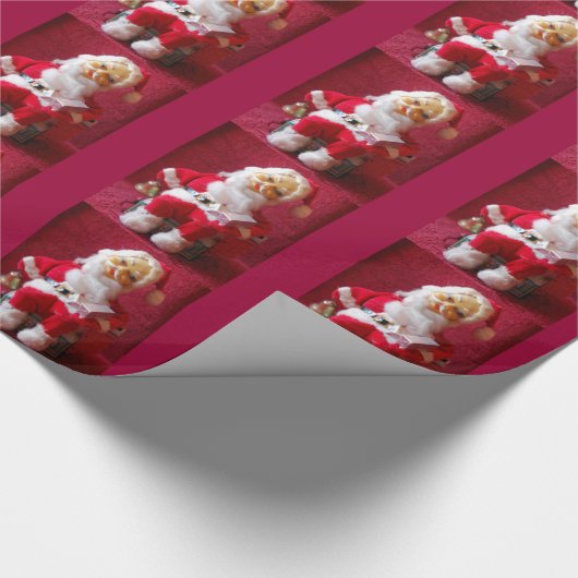 kerstkerstkerstkerstkerstman cadeaupapier (Hoek)