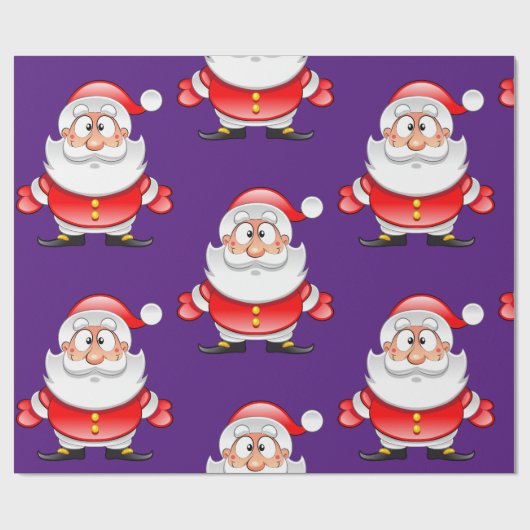 kerstkerstkerstkerstkerstman cadeaupapier (Vlak)