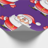 kerstkerstkerstkerstkerstman cadeaupapier (Hoek)