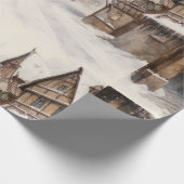 kerstkerstkerstkerstkerstman cadeaupapier (Hoek)