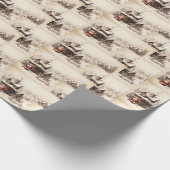 kerstkerstkerstkerstkerstman cadeaupapier (Hoek)