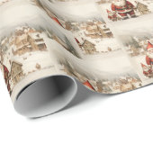 kerstkerstkerstkerstkerstman cadeaupapier (Rol Hoek)