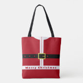 Kerstkerstkerstkerstkerstman-Canvas tas (Achterkant)