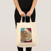 Kerstkerstkerstkerstkerstman-Canvas tas (Voorkant (product))
