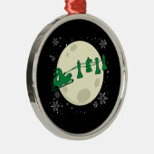 Kerstkerstkerstkerstkerstman - Chess Piece Reindee Metalen Ornament (Rechts)