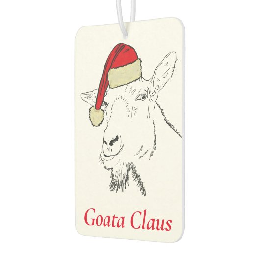 Kerstkerstkerstkerstkerstman, een claus luchtverfrisser (Links)