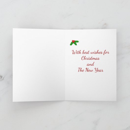 Kerstkerstkerstkerstkerstman Feestdagen Kaart (Binnen)