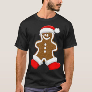 Kerstkerstkerstkerstkerstman in Gingerbrood T-shirt