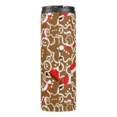 Kerstkerstkerstkerstkerstman in Gingerbrood Thermosbeker (Achterkant)