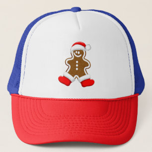 Kerstkerstkerstkerstkerstman in Gingerbrood Trucker Pet