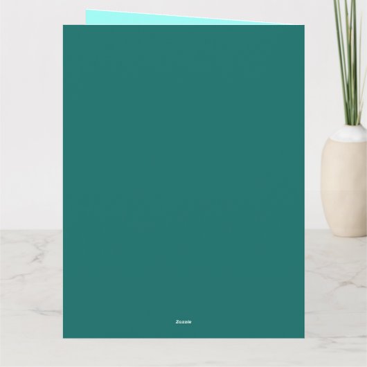 Kerstkerstkerstkerstkerstman in zijn werkshop kaart (Achterkant)