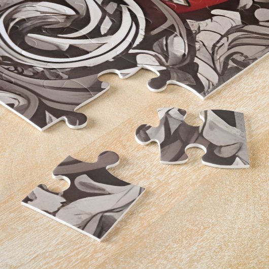 kerstkerstkerstkerstkerstman legpuzzel (Zijkant)