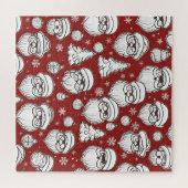 kerstkerstkerstkerstkerstman legpuzzel (Horizontaal)