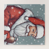 kerstkerstkerstkerstkerstman legpuzzel (Horizontaal)