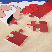 kerstkerstkerstkerstkerstman legpuzzel (Zijkant)