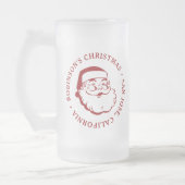 Kerstkerstkerstkerstkerstman Matglas Bierpul (Links)