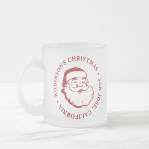 Kerstkerstkerstkerstkerstman Matglas Koffiemok