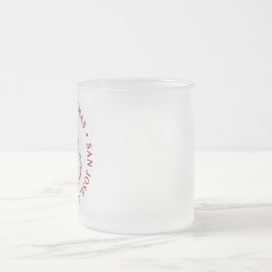 Kerstkerstkerstkerstkerstman Matglas Koffiemok (Center)