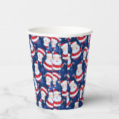 Kerstkerstkerstkerstkerstman met snoepriet en snoe papieren bekers (Rechts)