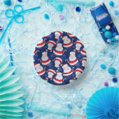 Kerstkerstkerstkerstkerstman met snoepriet en snoe papieren kommen (Feest)