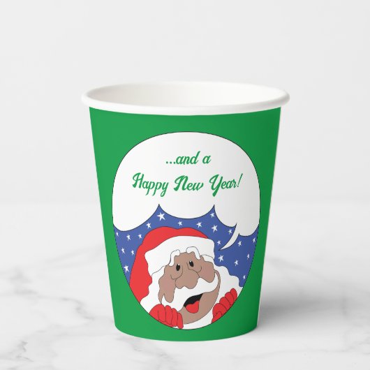 kerstkerstkerstkerstkerstman papieren bekers (Achterkant)