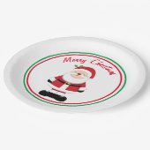 kerstkerstkerstkerstkerstman papieren bordje (Gekanteld)