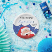 kerstkerstkerstkerstkerstman papieren bordje (Feest)