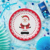 kerstkerstkerstkerstkerstman papieren bordje (Feest)