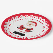 kerstkerstkerstkerstkerstman papieren bordje (Gekanteld)