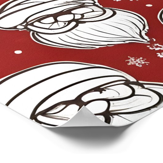 kerstkerstkerstkerstkerstman poster (Hoek)