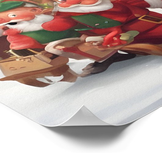 kerstkerstkerstkerstkerstman poster (Hoek)