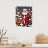 kerstkerstkerstkerstkerstman poster (Keuken)