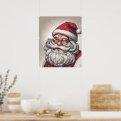 kerstkerstkerstkerstkerstman poster (Keuken)