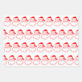 Kerstkerstkerstkerstkerstman - Radeklap voor flatb Inpakpapier Vel (Voorkant)