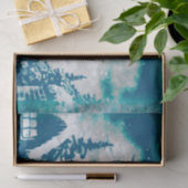 Kerstkerstkerstkerstkerstman rendierlandschap tissuepapier (Geschenk)