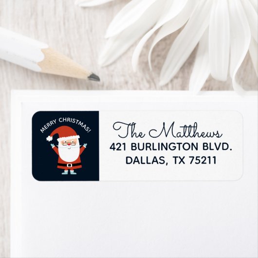 Kerstkerstkerstkerstkerstman — Retouradres Etiket (Insitu)